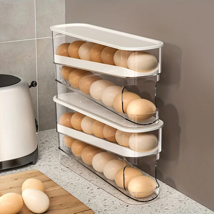 Automatic Scrolling Egg Storage Holder