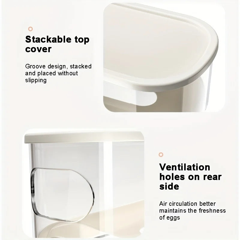 Automatic Scrolling Egg Storage Holder