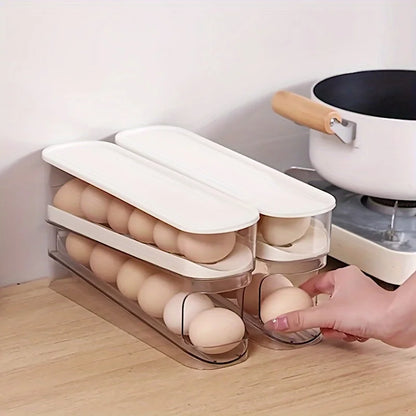 Automatic Scrolling Egg Storage Holder