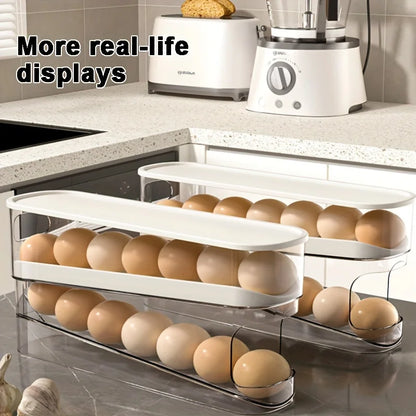 Automatic Scrolling Egg Storage Holder